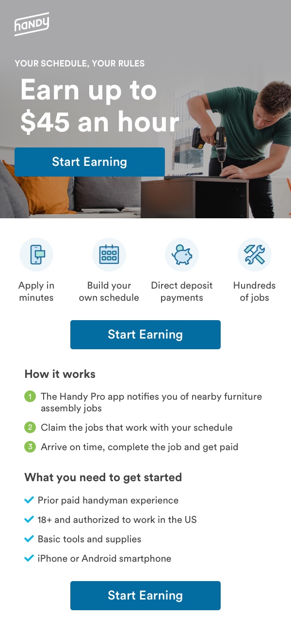 Student looking for part-time work? Up to $45/hr assembling...